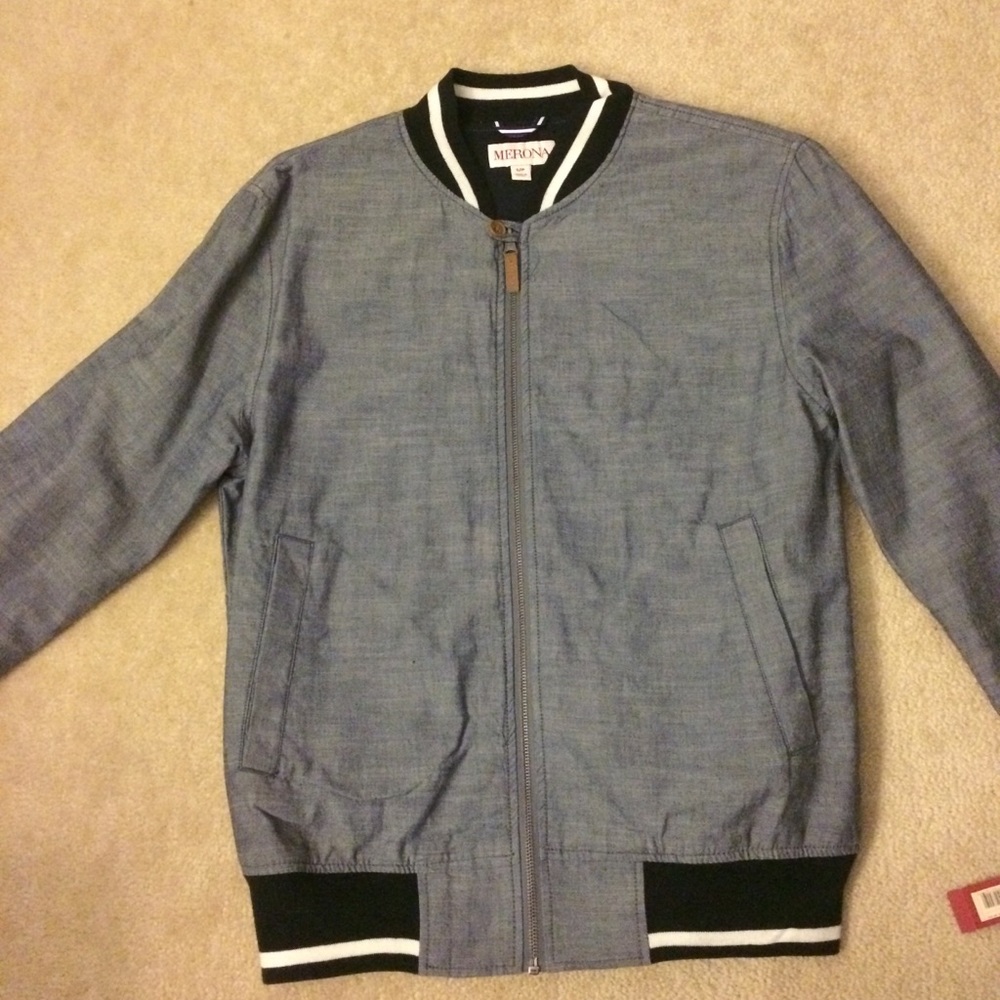 Men’s Small Merona Bomber Jacket